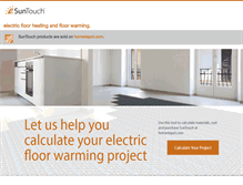 Tablet Screenshot of homedepot.suntouch.com